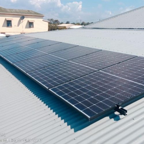 Solar power installation in Burnett Heads by Solahart Bundaberg